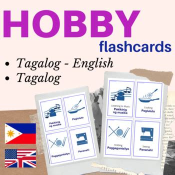 hobby in tagalog|Hobby Meaning .